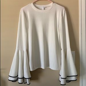 Leith white blouse